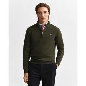 GANT Superfine Lambswool Half-Zip Sweater